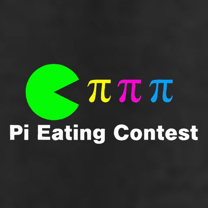 Funny Pi Day Math Science Pi Eating Contest Mix Knit Cap Winter Beanie