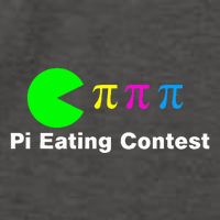 Funny Pi Day Math Science Pi Eating Contest Mix Vector Backpack