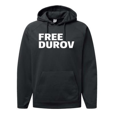 Free Pavel Durov Privacy Is Not A Crime Performance Fleece Hoodie