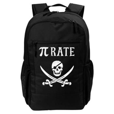 Funny Pi Day Pi Rate Pirate For Teachers Daily Commute Backpack