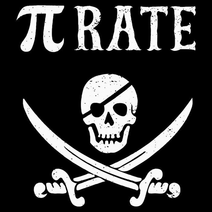 Funny Pi Day Pi Rate Pirate For Teachers Flat Bill Trucker Hat