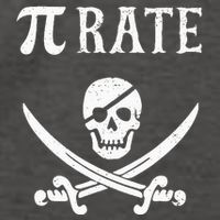 Funny Pi Day Pi Rate Pirate For Teachers Vector Backpack