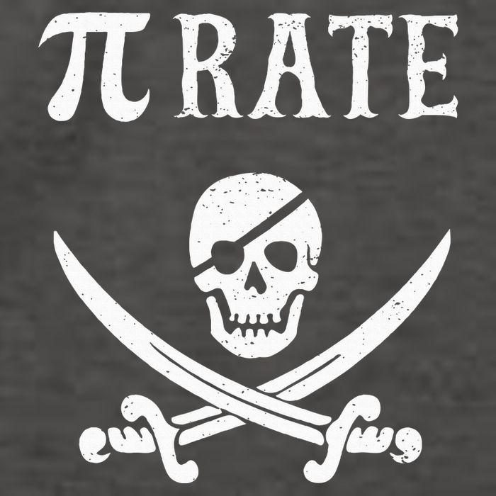 Funny Pi Day Pi Rate Pirate For Teachers Vector Backpack