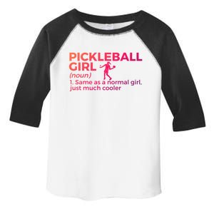 Funny Pickleball Definition Funny Gift Toddler Fine Jersey T-Shirt