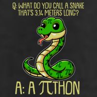Funny Pi Day 314 PiThon Python Snake Joke Cool Comfort Performance Bucket Hat