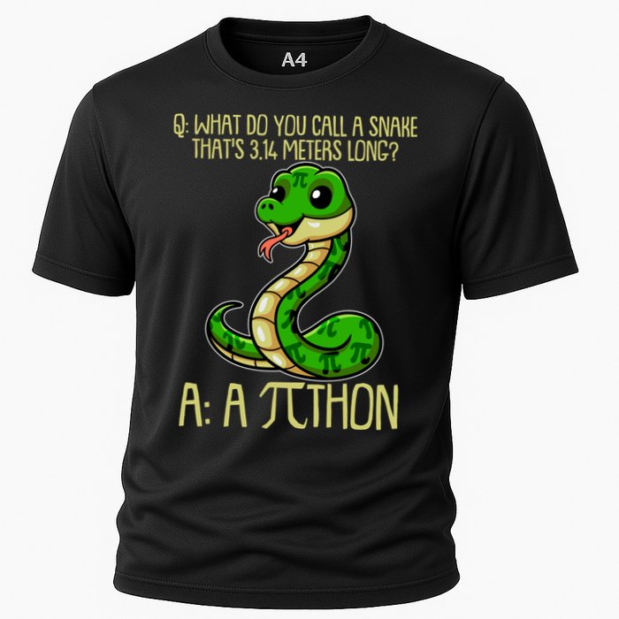 Funny Pi Day 314 PiThon Python Snake Joke Performance Shirt