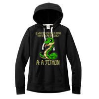 Funny Pi Day 314 PiThon Python Snake Joke Women's Fleece Hoodie