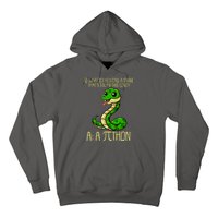 Funny Pi Day 314 PiThon Python Snake Joke Hoodie