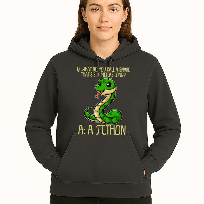 Funny Pi Day 314 PiThon Python Snake Joke Hoodie