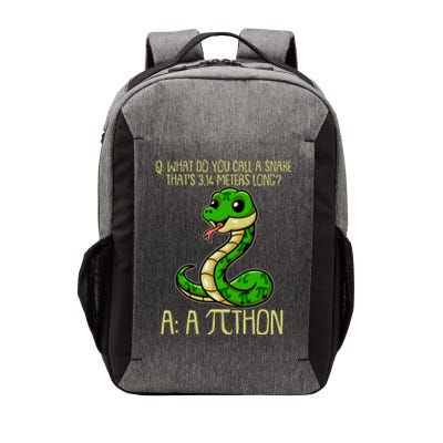 Funny Pi Day 314 PiThon Python Snake Joke Vector Backpack