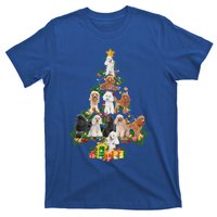 Funny Poodles Dog Merry Christmas Tree Poodles Lover Xmas Gift T-Shirt