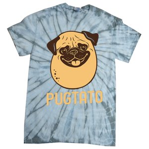 Funny Pug Dog Potato Cute Pugtato Dog Lovers Best Gift Tie-Dye T-Shirt