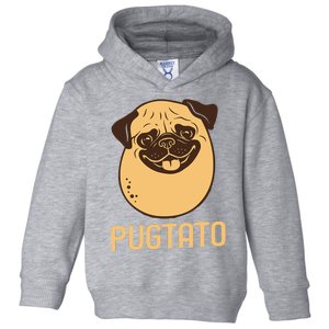 Funny Pug Dog Potato Cute Pugtato Dog Lovers Best Gift Toddler Hoodie