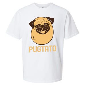 Funny Pug Dog Potato Cute Pugtato Dog Lovers Best Gift Sueded Cloud Jersey T-Shirt