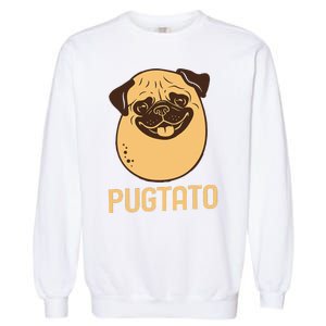 Funny Pug Dog Potato Cute Pugtato Dog Lovers Best Gift Garment-Dyed Sweatshirt