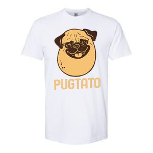 Funny Pug Dog Potato Cute Pugtato Dog Lovers Best Gift Softstyle CVC T-Shirt