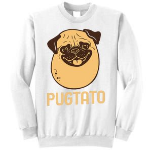 Funny Pug Dog Potato Cute Pugtato Dog Lovers Best Gift Sweatshirt