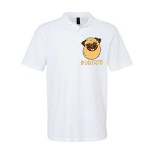 Funny Pug Dog Potato Cute Pugtato Dog Lovers Best Gift Softstyle Adult Sport Polo