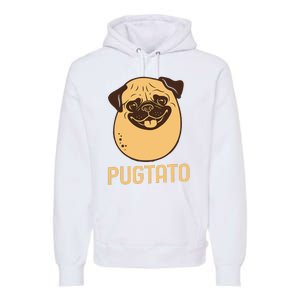 Funny Pug Dog Potato Cute Pugtato Dog Lovers Best Gift Premium Hoodie