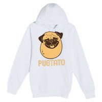 Funny Pug Dog Potato Cute Pugtato Dog Lovers Best Gift Premium Pullover Hoodie