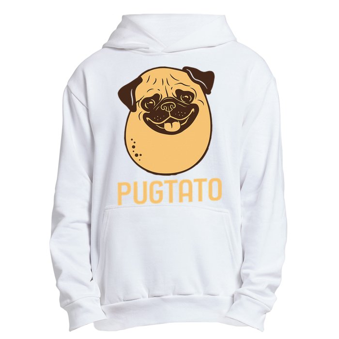 Funny Pug Dog Potato Cute Pugtato Dog Lovers Best Gift Urban Pullover Hoodie