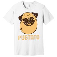 Funny Pug Dog Potato Cute Pugtato Dog Lovers Best Gift Premium T-Shirt