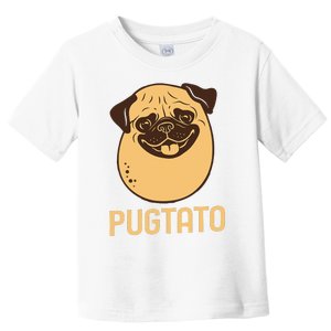 Funny Pug Dog Potato Cute Pugtato Dog Lovers Best Gift Toddler T-Shirt