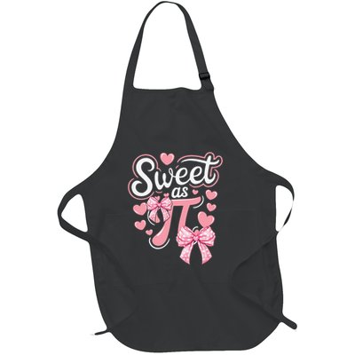 Funny Pi Day Coquette Pi Math for Pi Day 3 Full-Length Apron With Pockets