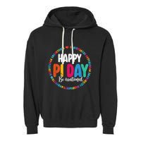 Funny Pi Day Be Irrational Spiral Pi Math For Pi Day 3.14 Garment-Dyed Fleece Hoodie