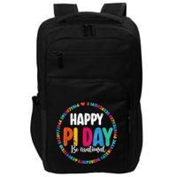 Funny Pi Day Be Irrational Spiral Pi Math For Pi Day 3.14 Impact Tech Backpack