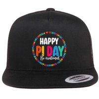 Funny Pi Day Be Irrational Spiral Pi Math For Pi Day 3.14 Flatbill Hat