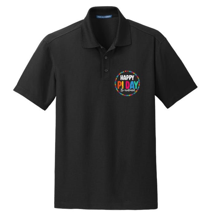 Funny Pi Day Be Irrational Spiral Pi Math For Pi Day 3.14 Dry Zone Grid Polo
