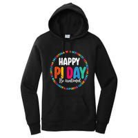Funny Pi Day Be Irrational Spiral Pi Math For Pi Day 3.14 Women's Pullover Hoodie