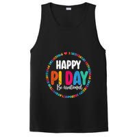Funny Pi Day Be Irrational Spiral Pi Math For Pi Day 3.14 PosiCharge Competitor Tank