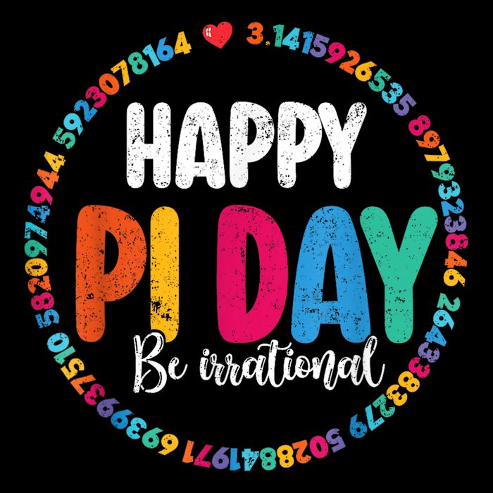 Funny Pi Day Be Irrational Spiral Pi Math For Pi Day 3.14 Cropped Pullover Crew