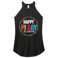 Funny Pi Day Be Irrational Spiral Pi Math For Pi Day 3.14 Women's Perfect Tri Rocker Tank