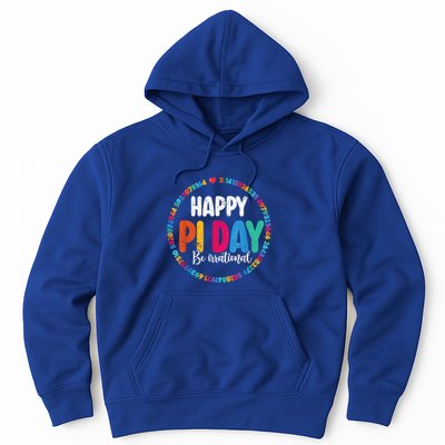 Funny Pi Day Be Irrational Spiral Pi Math For Pi Day 3.14 Hoodie