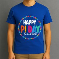 Funny Pi Day Be Irrational Spiral Pi Math For Pi Day 3.14 T-Shirt
