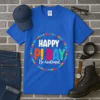 Funny Pi Day Be Irrational Spiral Pi Math For Pi Day 3.14 Tall T-Shirt