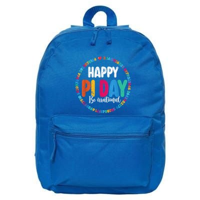 Funny Pi Day Be Irrational Spiral Pi Math For Pi Day 3.14 16 in Basic Backpack