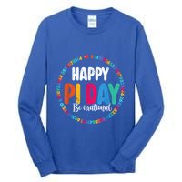 Funny Pi Day Be Irrational Spiral Pi Math For Pi Day 3.14 Tall Long Sleeve T-Shirt
