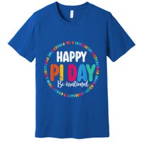 Funny Pi Day Be Irrational Spiral Pi Math For Pi Day 3.14 Premium T-Shirt