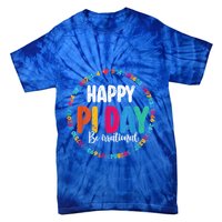 Funny Pi Day Be Irrational Spiral Pi Math For Pi Day 3.14 Tie-Dye T-Shirt