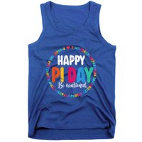 Funny Pi Day Be Irrational Spiral Pi Math For Pi Day 3.14 Tank Top