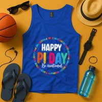 Funny Pi Day Be Irrational Spiral Pi Math For Pi Day 3.14 Tank Top