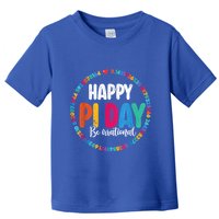 Funny Pi Day Be Irrational Spiral Pi Math For Pi Day 3.14 Toddler T-Shirt