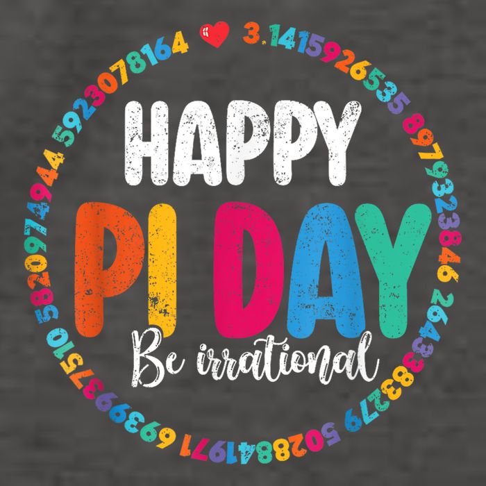 Funny Pi Day Be Irrational Spiral Pi Math For Pi Day 3.14 Vector Backpack