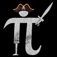 Funny Pi Day Pi Rate Science & Math Teacher Happy Pi Day Flat Bill Trucker Hat