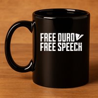 Free Pavel Durov Telegram Free Speech 11oz C Handle Ceramic Mug
