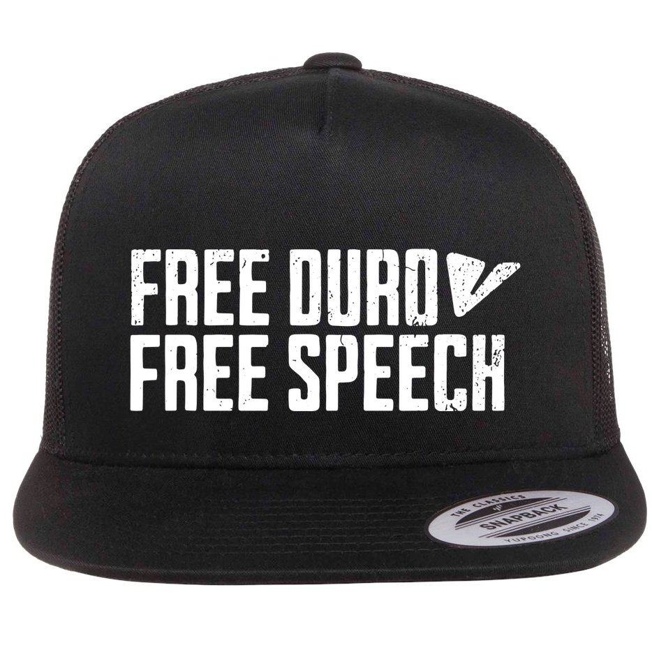 Free Pavel Durov Telegram Free Speech Flat Bill Trucker Hat